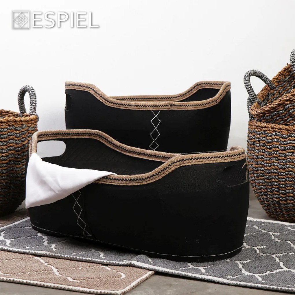 PERA  BROWN ΧΑΛΙ 90% COTTON/10% POLYESTER 60X100ΕΚ ΣΕΤ 2 τμχ - Espiel