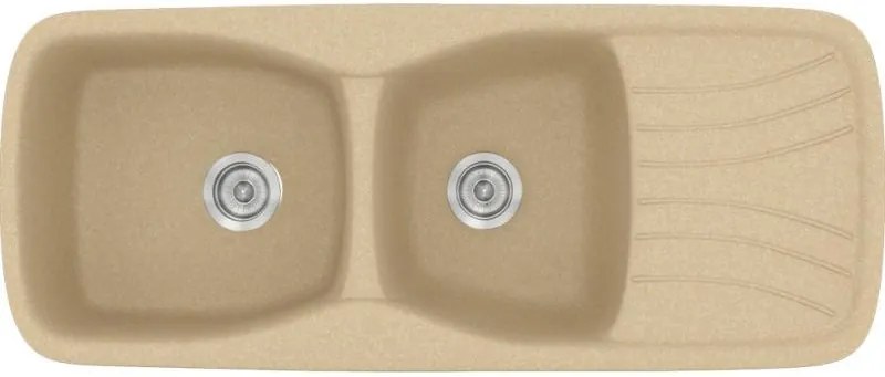 Νεροχύτης Sanitec 311-Granite Cappucino