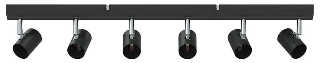 vidaXL Σποτ οροφής Μαύρο 73 x 6.5 x 11.5 εκ Ατσάλι