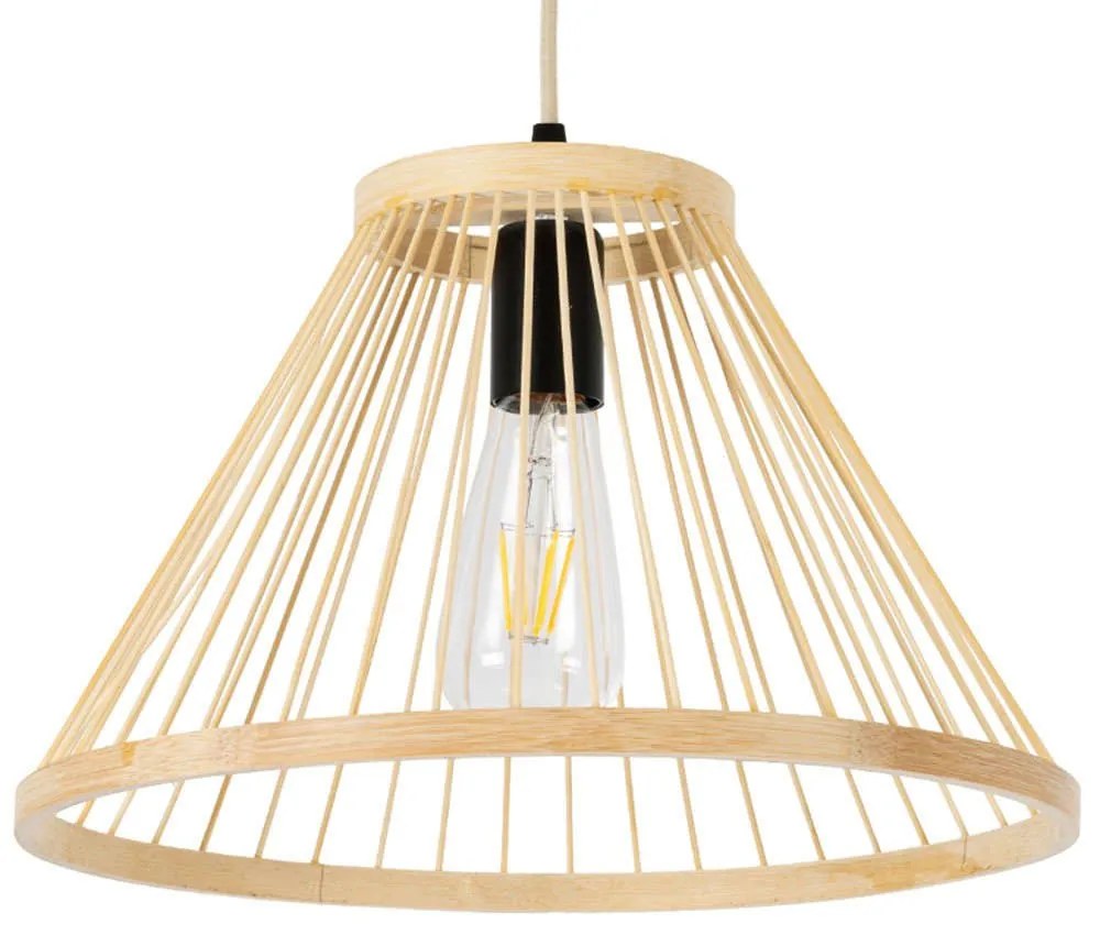 Φωτιστικό Οροφής Tygee Boho 01930 Φ35x22cm 1xE27 Beige GloboStar