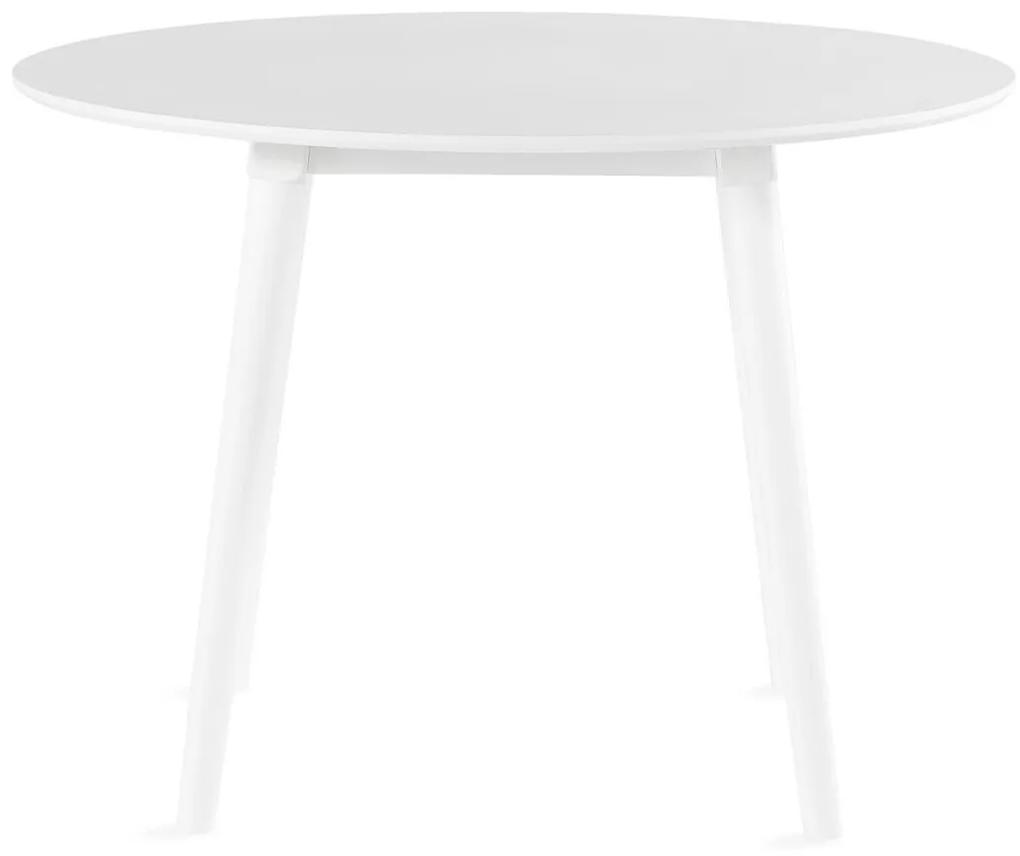 Τραπέζι Springfield 190, Άσπρο, 75cm, Ινοσανίδες μέσης πυκνότητας, Φυσικό ξύλο καπλαμά | Epipla1.gr
