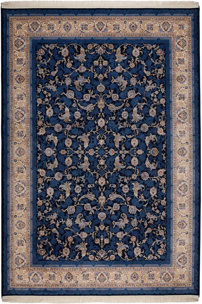 Χαλί Sarouk 19047 035 Blue-Multi Βιοκαρπέτ 200X290cm