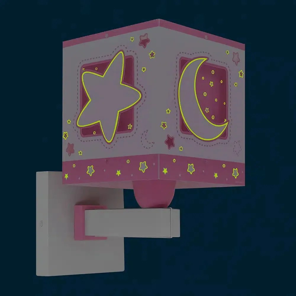 Απλίκα τοίχου Ango Estrella-Roz