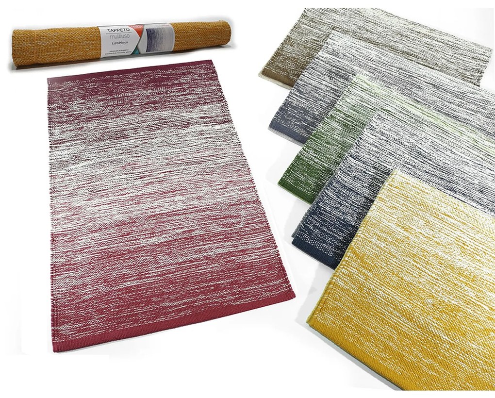 Χαλί Κουζίνας 100% Βαμβακερό 60x120cm Σε 6 Χρώματα-06511691