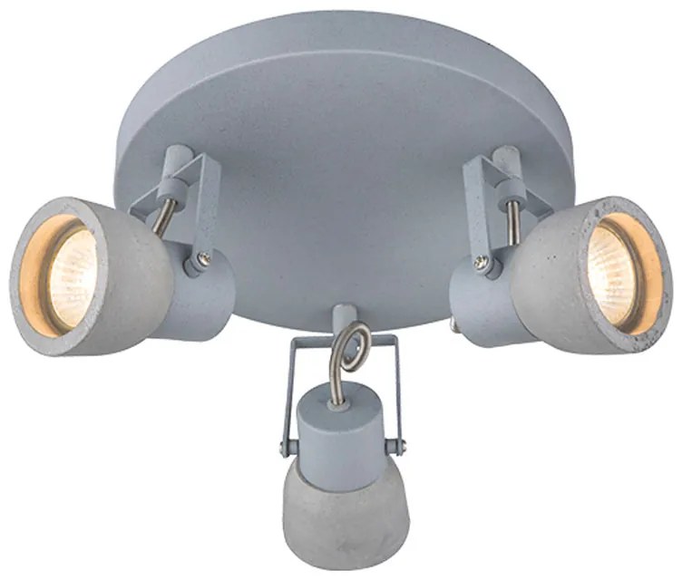 Σποτ Τρίφωτο Aca Pepper MC171153 Grey