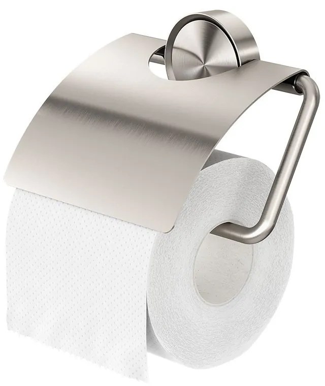 Χαρτοθήκη Ace 800591 Με Κάλυμμα 2,9x14,8x13,5cm Brushed Stainless Steel Tiger Ατσάλι,Πλαστικό