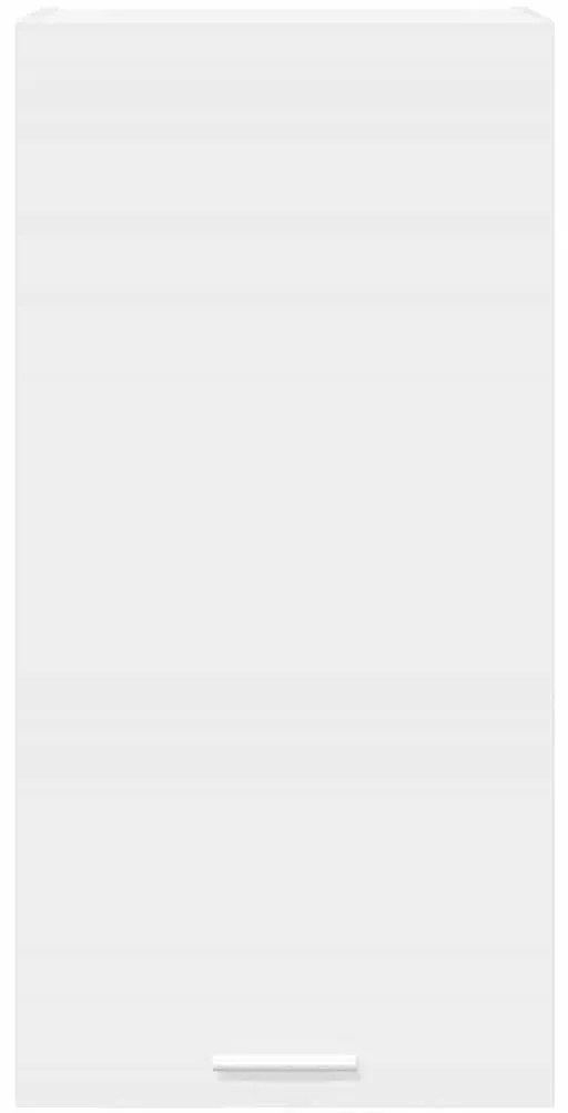 vidaXL Κρεμαστό ντουλάπι με αποθήκευση Riga Λευκό 40 x 31 x 80 εκ.