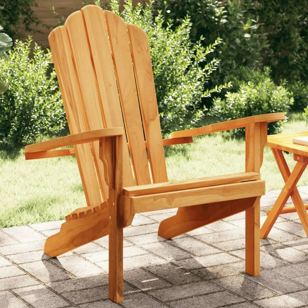 ΚΑΡΕΚΛΑ ΚΗΠΟΥ ADIRONDACK 77X78X95 ΕΚ. ΑΠΟ ΜΑΣΙΦ ΞΥΛΟ TEAK 4008081