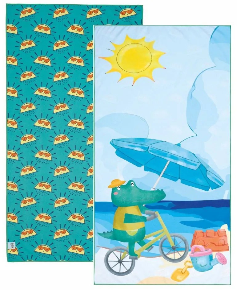 Πετσέτα Θαλάσσης Παιδική Float 256 Multi Kentia Θαλάσσης 70x140cm Polyester-Polyamide