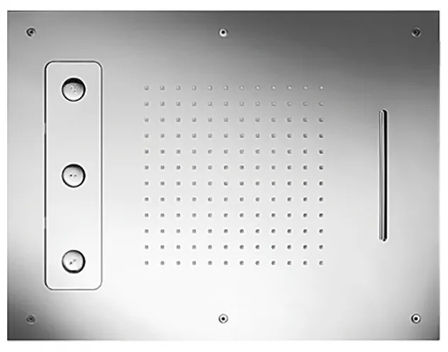 Almar Chrome Κεφαλή εντοιχισμού οροφής 3 ροών E044189-100