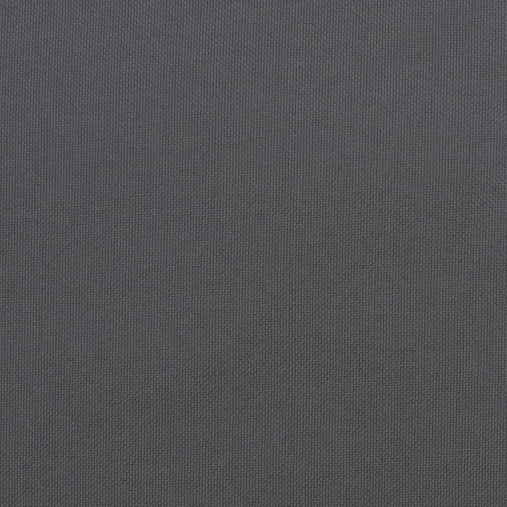Μαξιλάρι Παλέτας Ανθρακί 80 x 40 x 12 εκ. Υφασμάτινο - Ανθρακί
