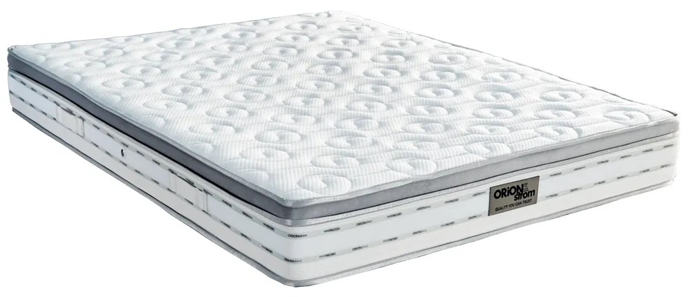 Στρώμα  E025 Best Memory Gel Extra Plus 3D High Pocket Pillowtop  130×190 εκ.  Σκληρότητας: Μαλακό + Μέτριο Orion Strom