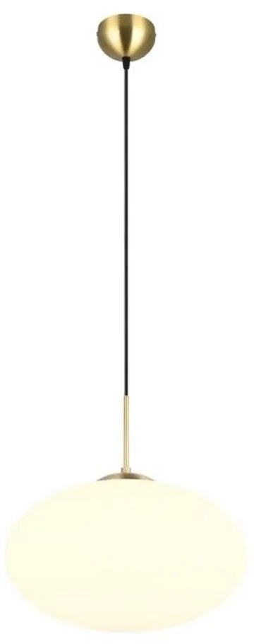 Φωτιστικό Οροφής Fomento 363190108 40x150cm 1xE27 15W Brass-White Trio Lighting