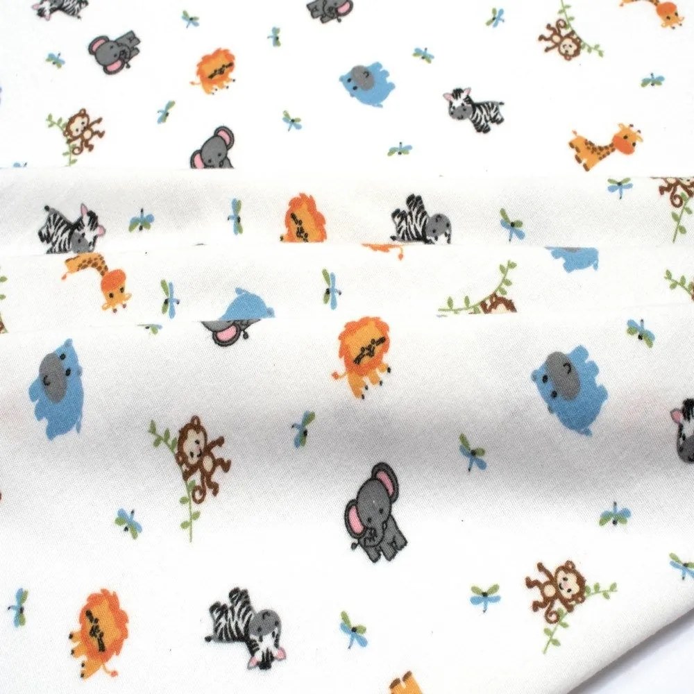 Σεντόνι Βρεφικό Bebe Zoo 29 Multi DimCol Λίκνου 80x110cm 100% Cotton Flannel