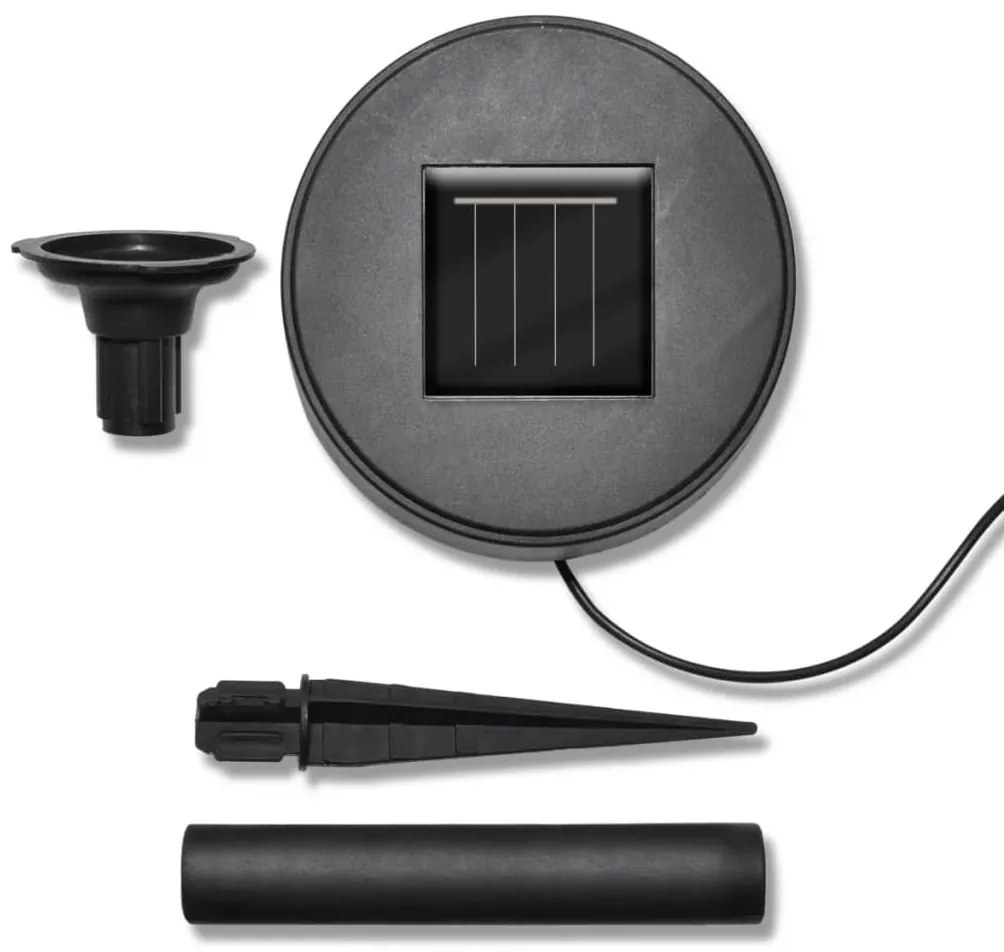 vidaXL Φωτιστικά Ηλιακά Μπάλα LED 3 τεμ. με Στηρίγματα &amp; Ηλιακό Πάνελ