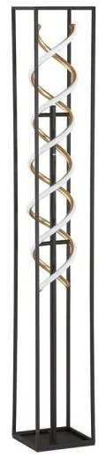 Επιδαπέδιο Φωτιστικό LED 34W Gian Μαύρο-Χρυσό 2700/3350/4000K 40495 Fischer Honsel-40495-Μαύρο-Χρυσό 40495