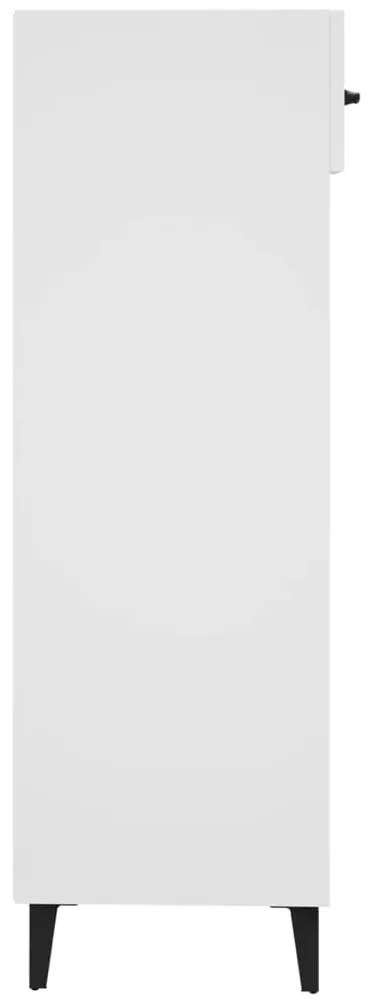 vidaXL Παπουτσοθήκη Λευκή 30 x 35 x 105 εκ. από Επεξεργασμένο Ξύλο