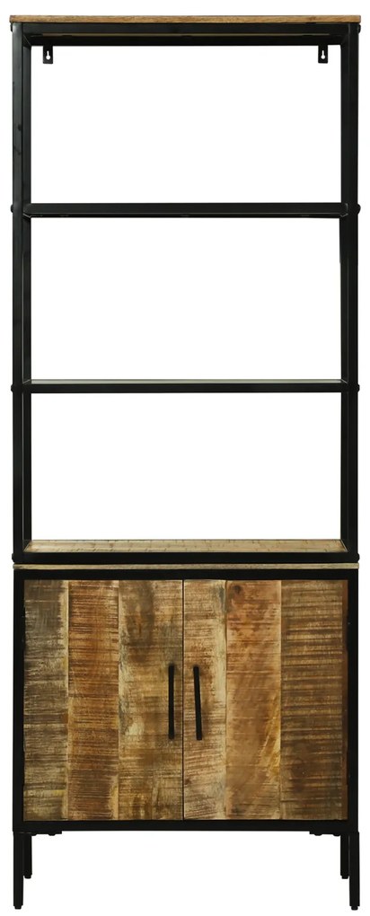 vidaXL Υψηλός Πίνακας 70x35x180 εκ. Στερεό Ξύλο Μάνγκο
