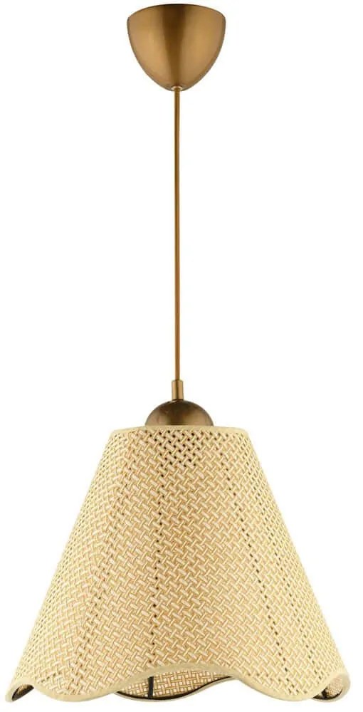 Φωτιστικό Οροφής 433NUV1153 Φ32x70cm 1xE27 40W Cream Opviq