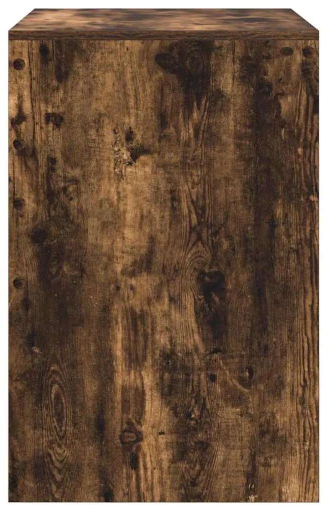 vidaXL Γραφείο Καπνιστό Δρύς 70 x 50 x 76 εκ.