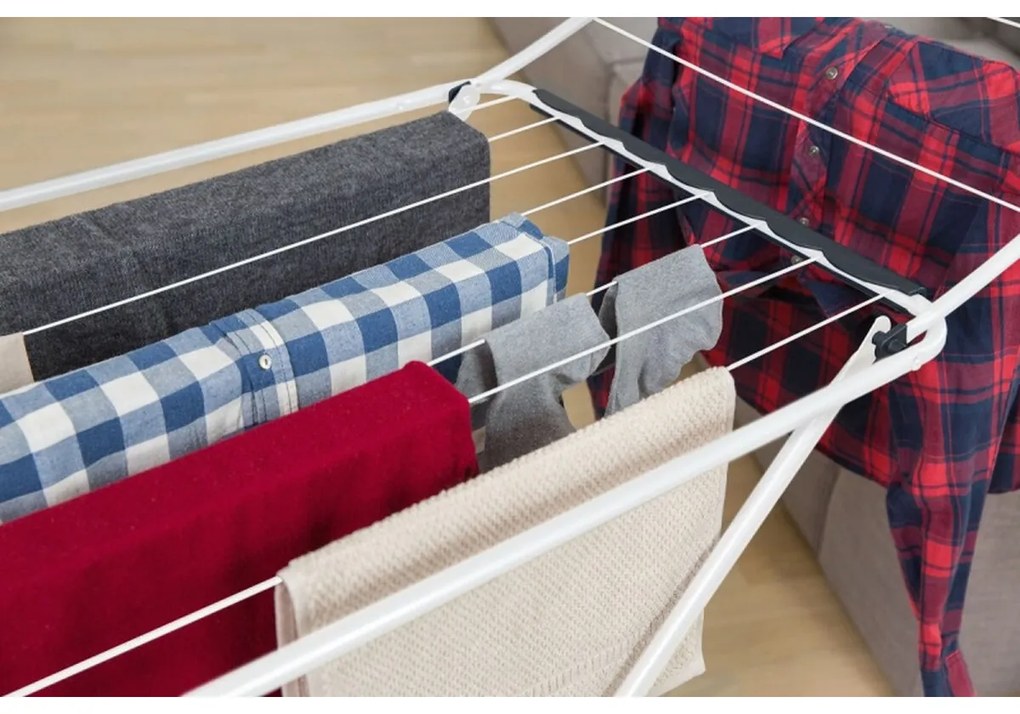 Απλώστρα Ρούχων Vileda X-Legs Universal Γκρι Χάλυβας (180 x 55 x 93 cm) (18 m)