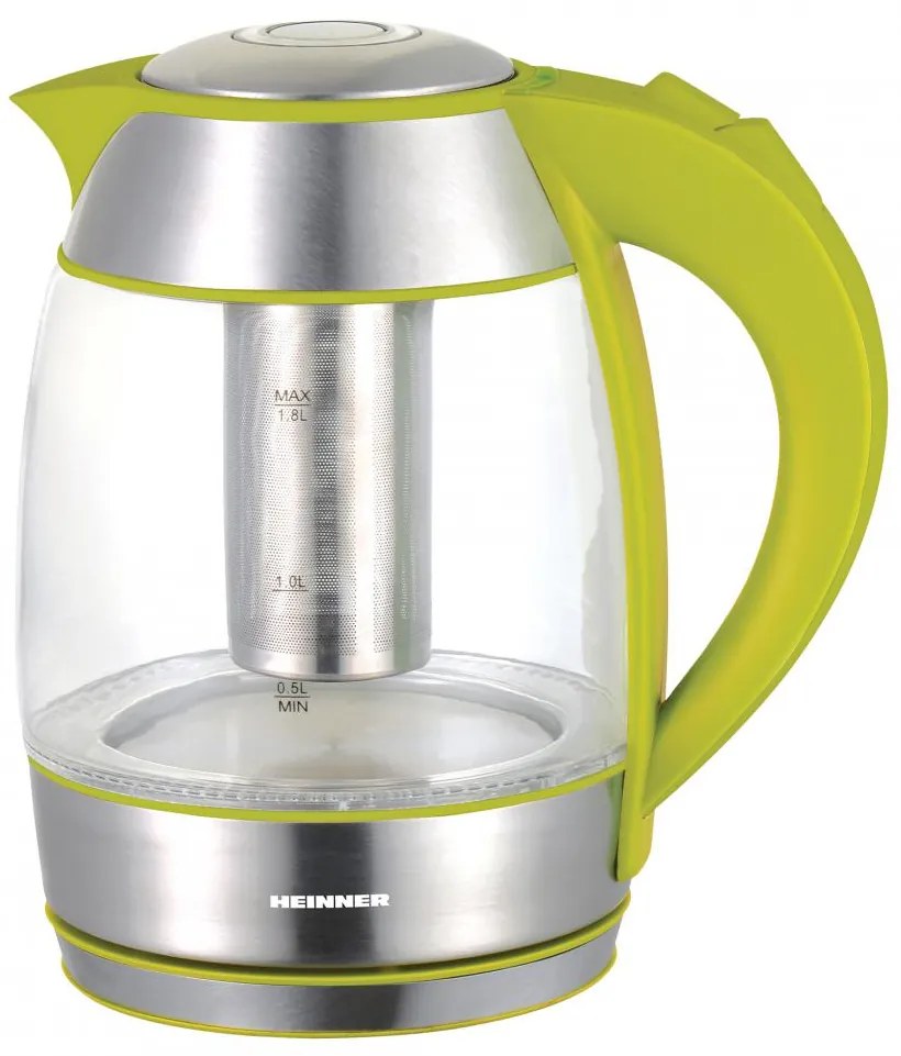 Heinner HEK-TF2200GR Βραστήρας 1.8lt 2200W, Πράσινος