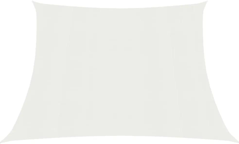 Πανί Σκίασης Λευκό 3/4 x 2 μ. από HDPE 160 γρ./μ²