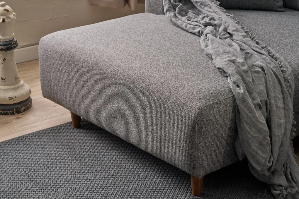 Corner Sofa-Bed Mane Left - Grey Grey