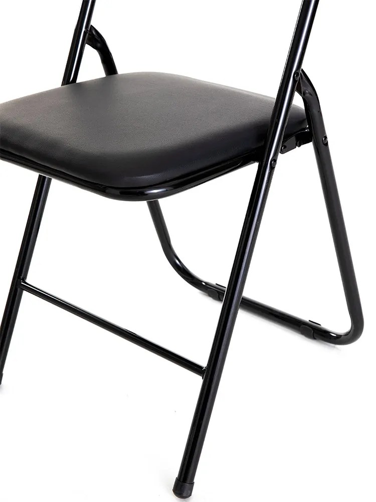 ΚΑΡΕΚΛΑ ΠΤΥΣΣΟΜΕΝΗ ARTELIBRE PRASLIN ΜΑΥΡΟ ΜΕΤΑΛΛΟ/PVC 41X44X79CM