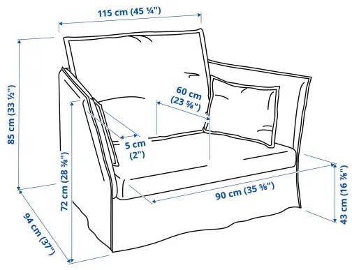 BACKSÄLEN πολυθρόνα 093.931.97