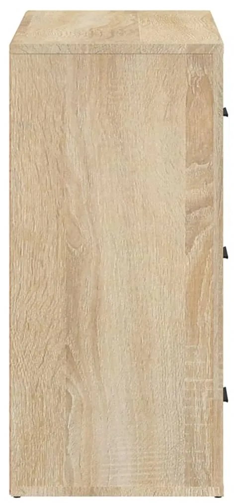 vidaXL Ντουλάπι Sonoma Δρυς 80x33x70 εκ. από Επεξεργασμένο Ξύλο