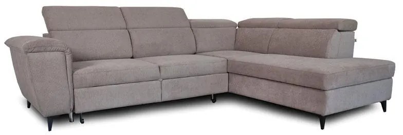 Corner Sofa Alessia Fylliana Right Corner Beige 284x216x100 cm