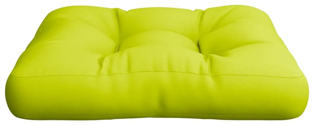 vidaXL Μαξιλάρι Παλέτας Αν. Πράσινο 58 x 58 x 10 εκ. Υφασμάτινο