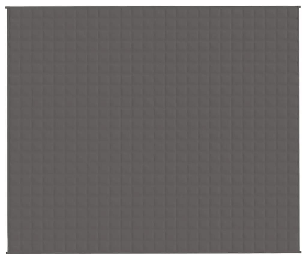 Κουβέρτα Βαρύτητας Γκρι 220 x 260 εκ. 11 κ. Υφασμάτινη - Γκρι