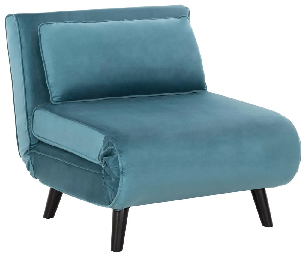 Πολυθρόνα - Κρεβάτι BRAXTON C8425.25 Βελούδο Μέντα 78x88x78Υ εκ. 78x88x78 εκ.