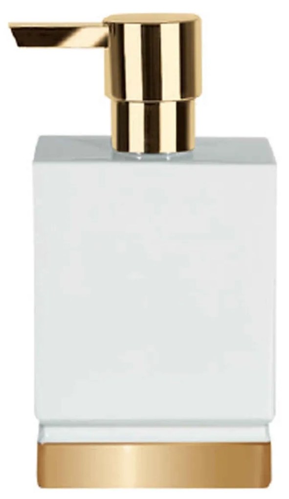 Δοχείο Κρεμοσάπουνου Roma 03195.003 White-Gold Spirella Porcelain