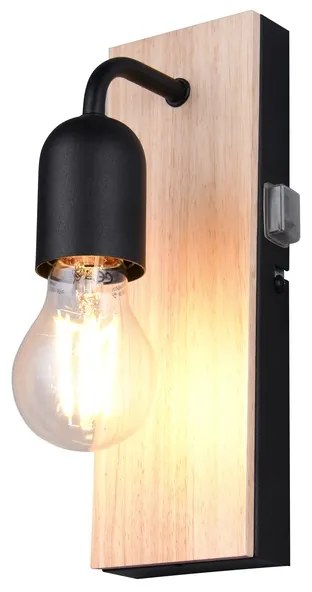 Φωτιστικό Επίτοιχο Trio Lighting ARTURO 284470132 Wood Coloured