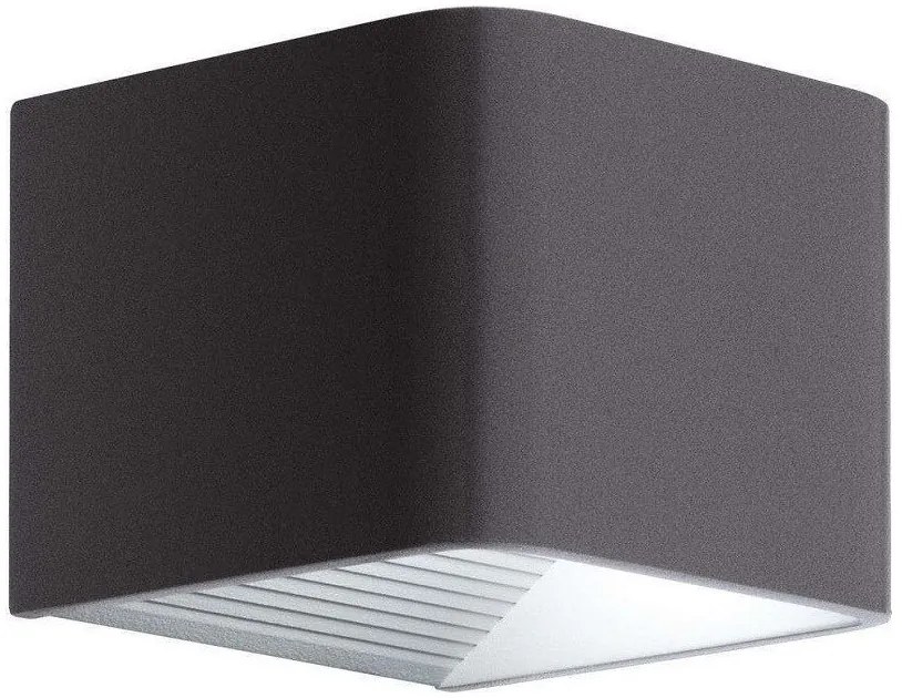 Απλίκα Φωτιστικό Τοίχου LED 2 χρώματα Doninni 1 Eglo-98269-Ανθρακί 98269