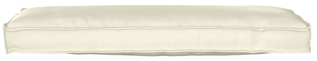 vidaXL Μαξιλάρι Παλαιού Τύπου Κρεμ 120x40x8 εκ. Oxford Fabric