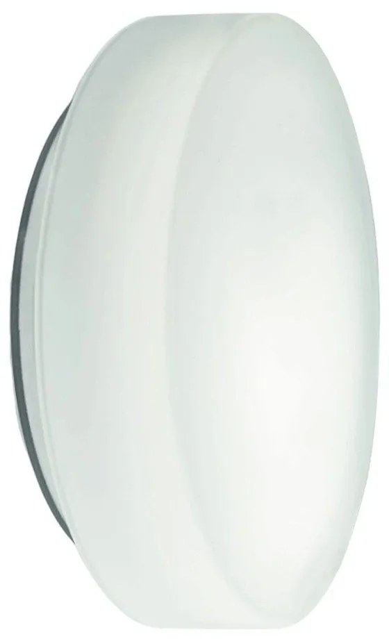 Φωτιστικό Τοίχου - Πλαφονιέρα Drum LD8701N3 30x10cm 12,5W 3000K IP44 White Zafferano PC,Glass