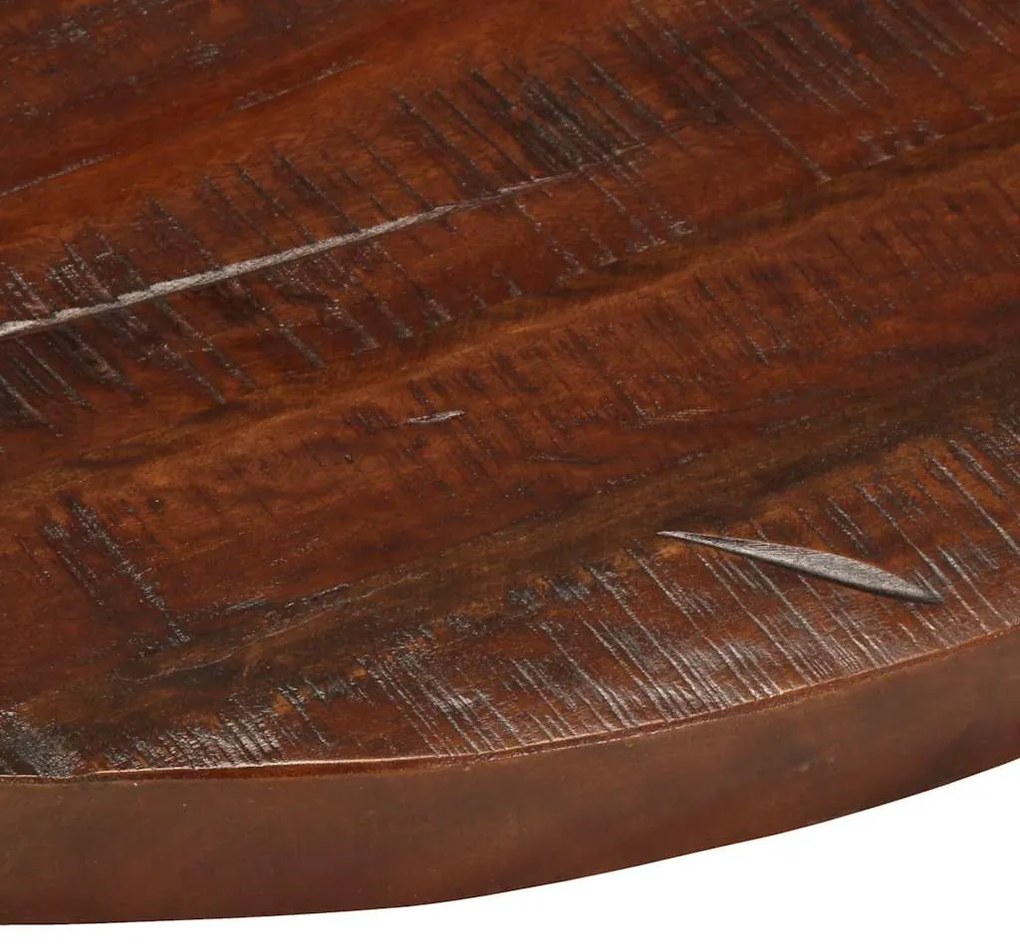 vidaXL Επιφάνεια Τραπεζιού Στρογγυλή Ø80x3,8εκ Μασίφ Ανακυκλωμένο Ξύλο