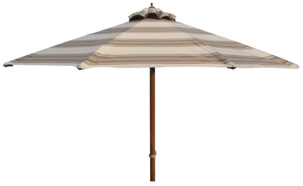 Metaxakis Fiji Umbrella R250/8 PR Teak-Acrylic* metax-01-00-1238 διάστ.250.0000 x 250.0000 x 0.0000