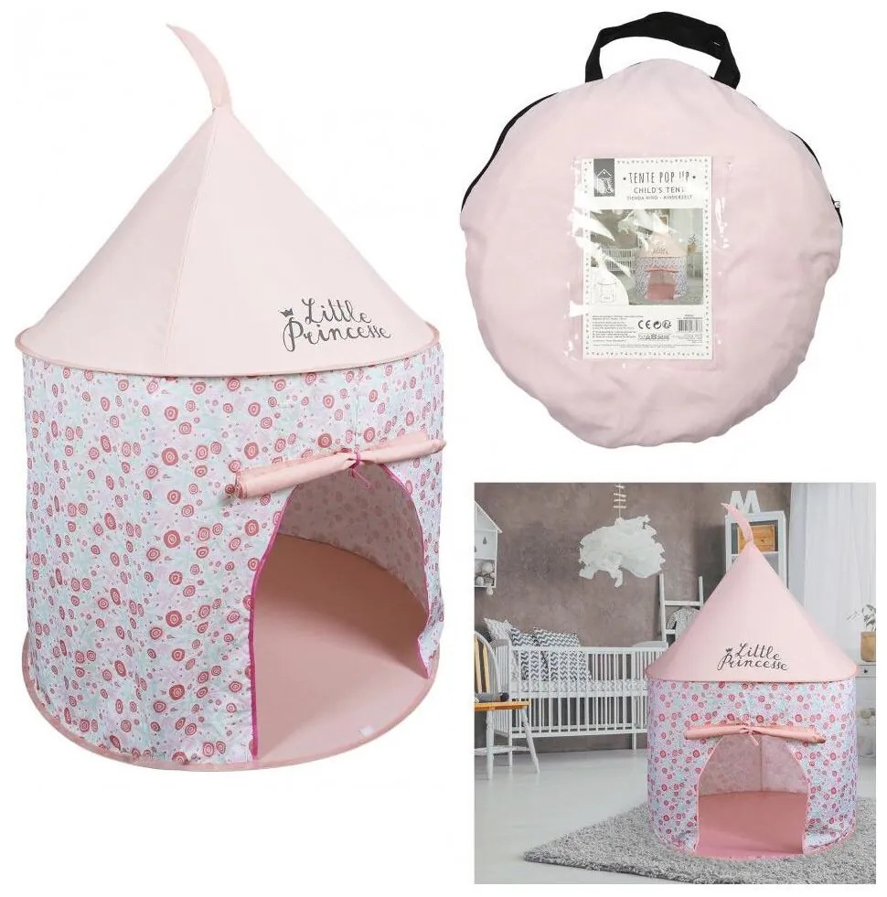 Παιδική Σκηνή Pop Up  Little Princess  100x100x135cm  RG9224  Home Deco Kids