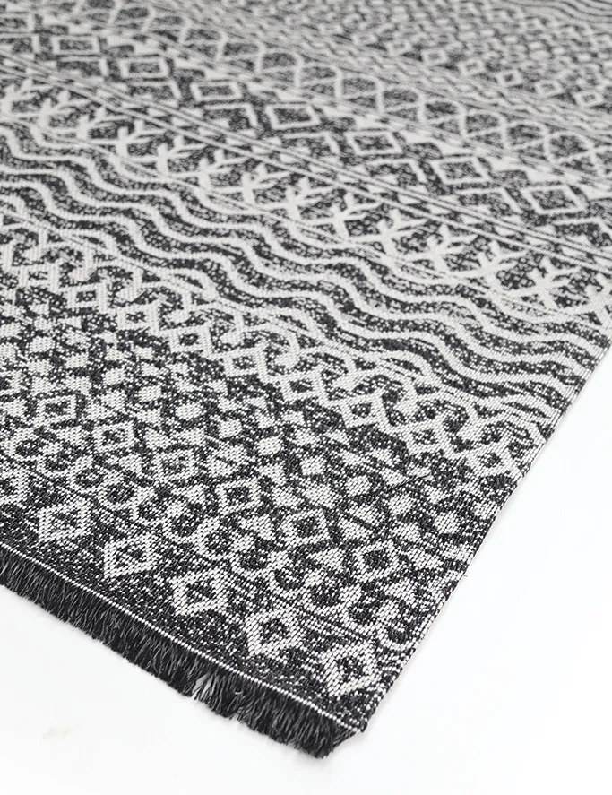 Χαλί Casa Cotton BLACK 22077 Royal Carpet - 157 x 230 cm - 16CAS22077.157230 - 16CAS22077.157230