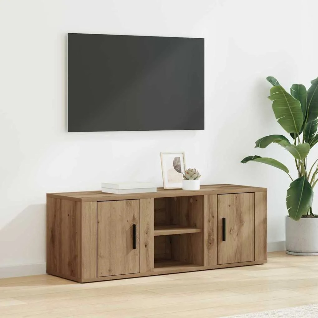 Ντουλάπι TV Artisan Oak 100 x 31,5 x 35 εκ Επεξεργασμένο ξύλο