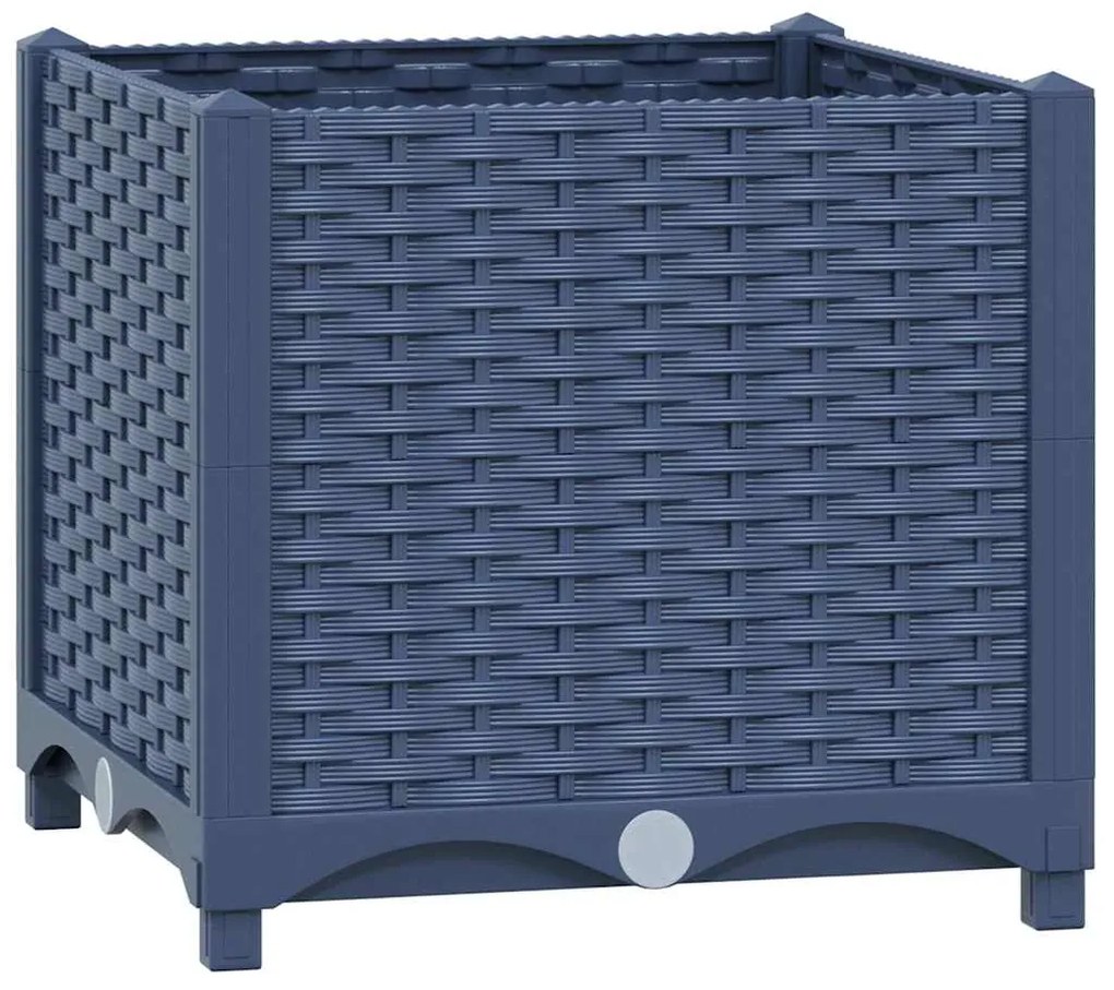 vidaXL Ζαρντινιέρα 40 x 40 x 38 εκ. από Πολυπροπυλένιο
