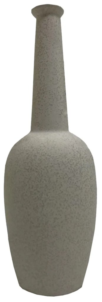 ΕΠΙΤΡΑΠΕΖΙΟ ΚΕΡΑΜΙΚΟ ΔΙΑΚΟΣΜΗΤΙΚΟ ELENDIL HM4592.01 ΥΠΟΛΕΥΚΟ ΚΡΥΣΤΑΛΛΙΚΟ Φ10x30,5Υεκ (1 Τεμμάχια)