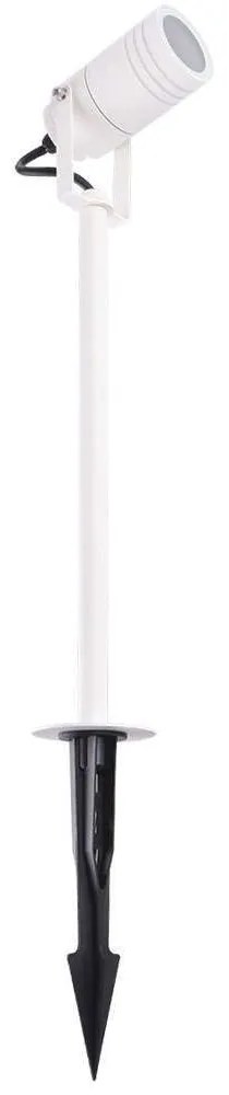 Φωτιστικό Δαπέδου Κήπου VK/02130/W/46 Φ6x11,8x45,9cm 1xGu10 12W White VKLed