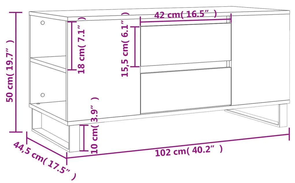 ΤΡΑΠΕΖΑΚΙ ΣΑΛΟΝΙΟΥ ΚΑΦΕ ΔΡΥΣ 102X44,5X50 ΕΚ. ΕΠΕΞΕΡΓΑΣΜΕΝΟ ΞΥΛΟ 831011