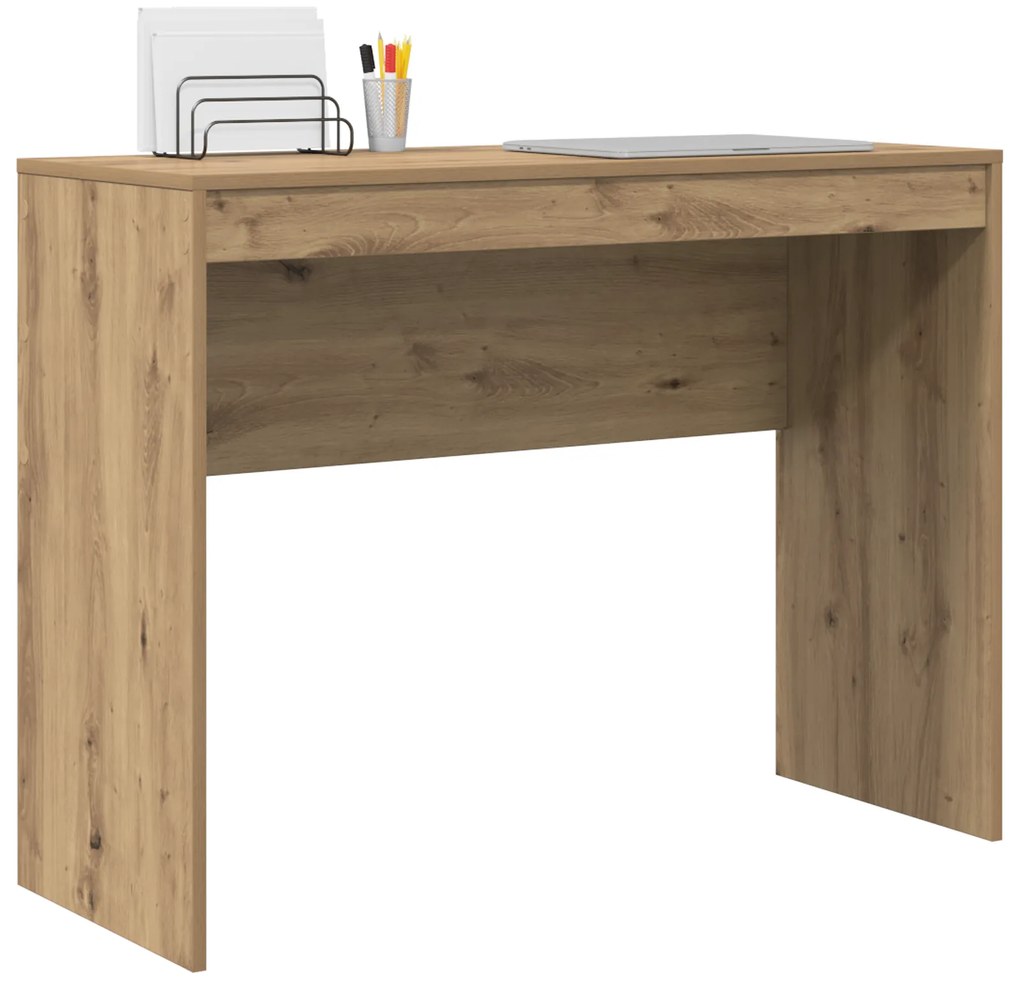 vidaXL Γραφείο Γραφής Artisan Oak Επεξεργασμένο ξύλο 100 x 40 x 76 εκ.